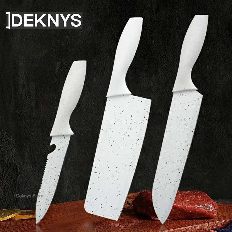 

Kitchen Knives Set Professional Chef Knife 3cr13 Stainless Steel Meat Fish Cleaver Knife Vegetable Slicing Kitchen Butcher Knife