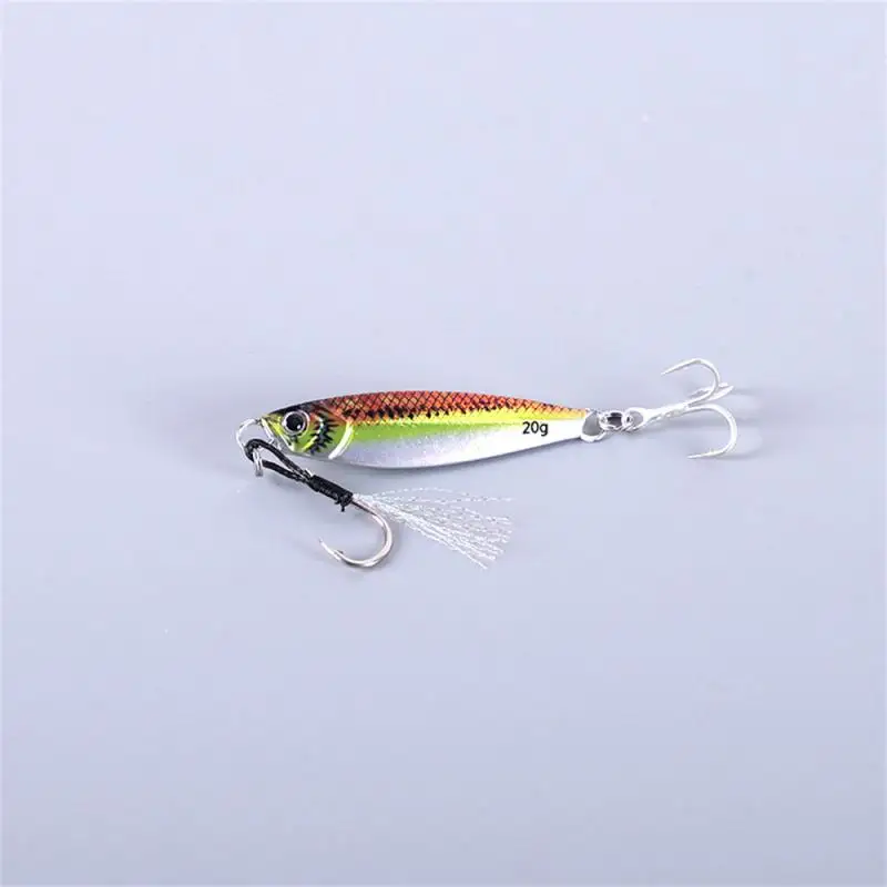 

Sea fishing Slow Jig Metal Jigging Spoon Laser Artificial Bait Boat Fishing Jig 3D Print Lures Super Hard Fish Fishing Lures