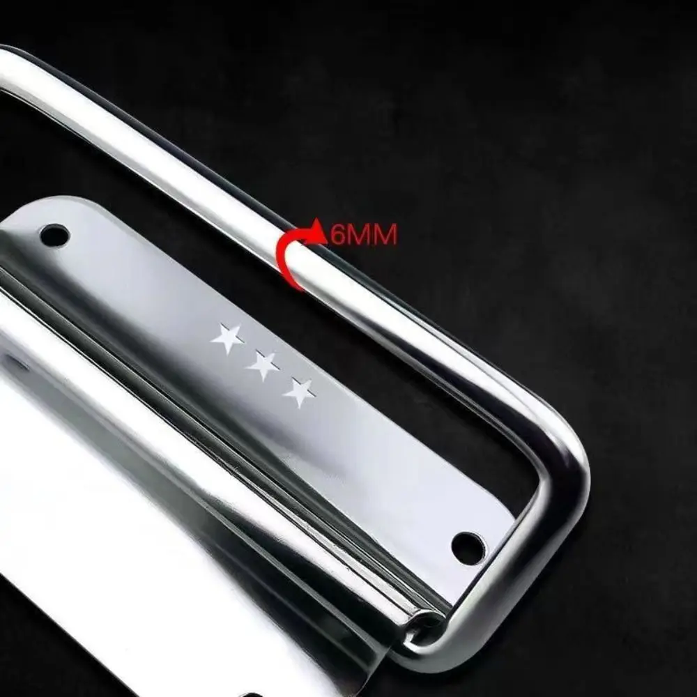 Description Picture 5 of itemStainless Steel Handle Cabinet Drawer Handle Furniture Accessories Silver Simple Door Handle Folding Household Wooden Box Handle