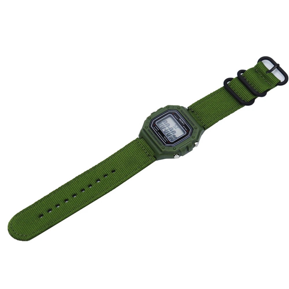 Фото Ремешок для часов для casio W-800H W-S200H W-735H, ремешок для часов из нейлона для Casio W735H W800H WS200H AEQ110W, ремешок на запястье №5