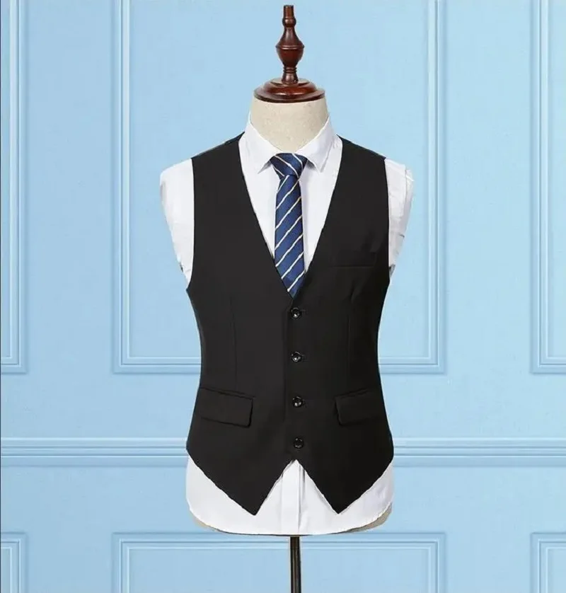 (Jacket+Vest+Pants)men Suits For Wedding Business Mens Formal Wear High Quality Men Casual Suits Terno Masculino Slim Fit