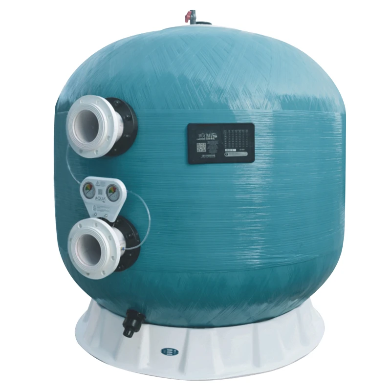 

Commercial large sand tank filter side outlet sand tank filtration water treatment equipment with high flow rate