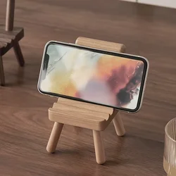 Versatile Chair - Style Mobile Phone Stand with Triple Stability Slots (Ax)