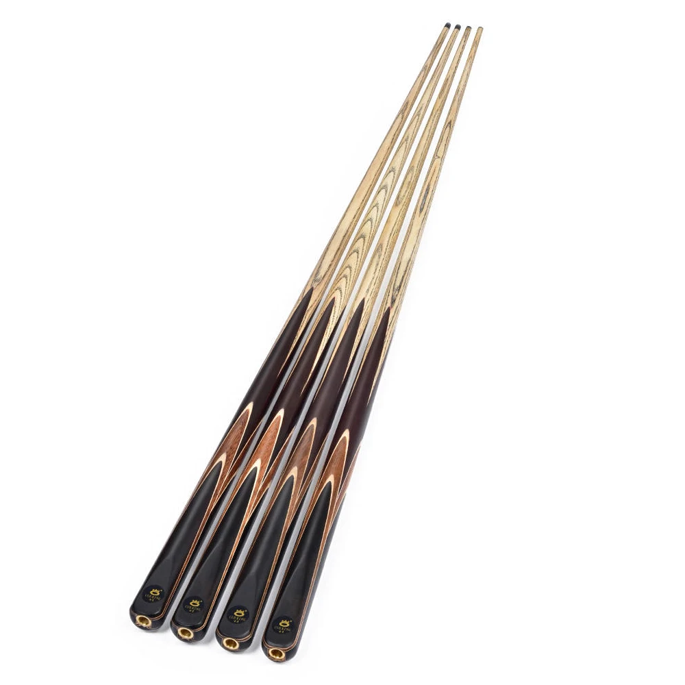 Cue King Handmade Professional Ash Wood Pool Game Snooker Cue Ebony Omin Pool Snooker and Billiard Cues
