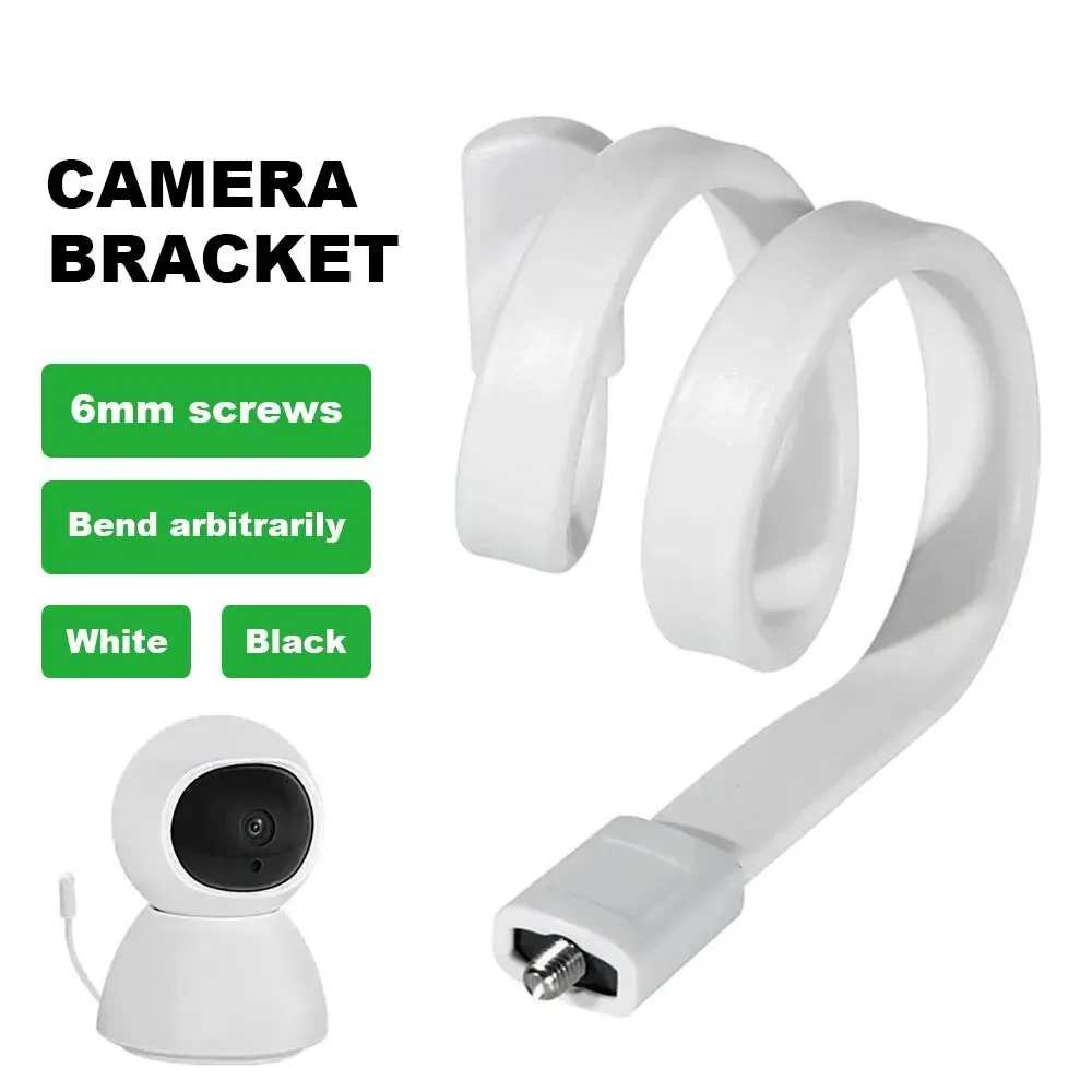 Gooseneck Adjustable Silicone Baby Monitor Holder Stand