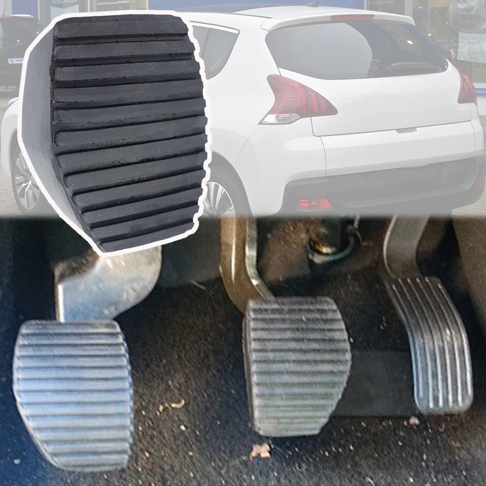 Car Clutch Brake Foot Rubber Pedal Pad Cover 213026 450417 For Peugeot 3008 T8 2015 2014 2013 2012 2011 2010 2009