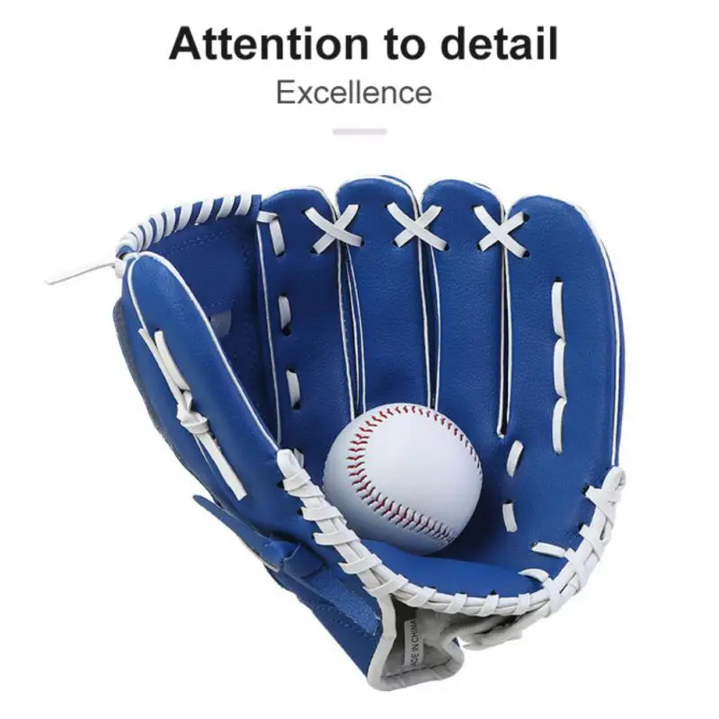 Batting Gloves Left Hand Outdoor Sport Baseball Glove Pu Leather Baseball Glove For Kids/adults Man Woman Training Stylish New baseball gloves