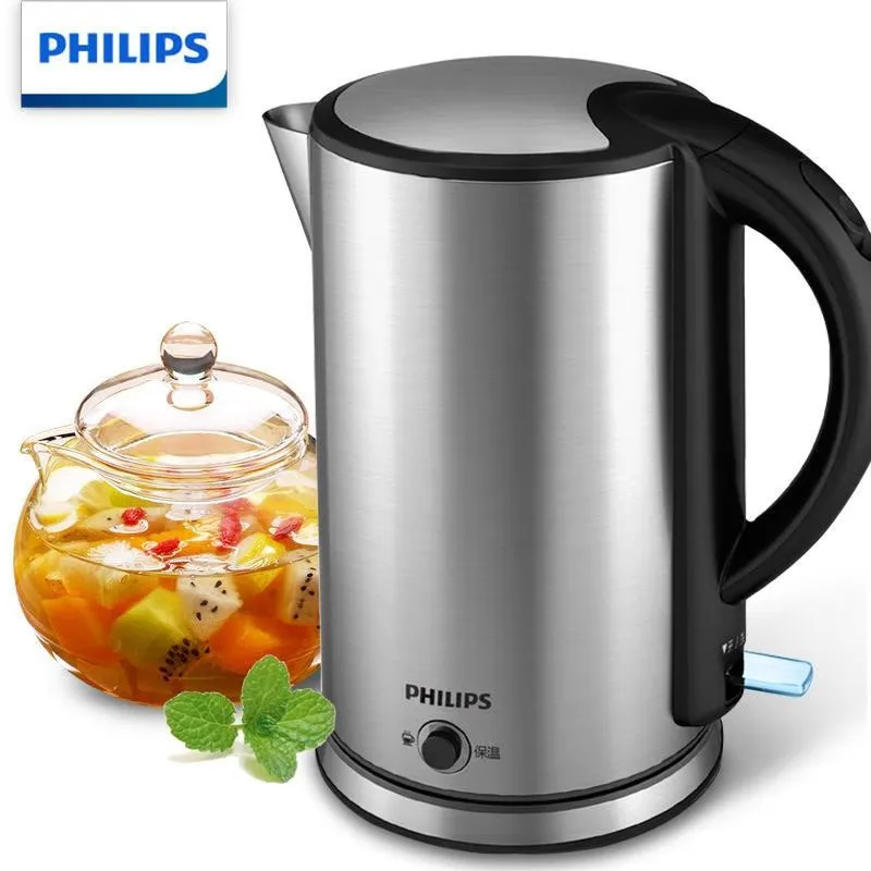 Philips electric kettle HD9316 1.7 liters capacity 1800W constant temperature holding function 304 edible grade stainless steel