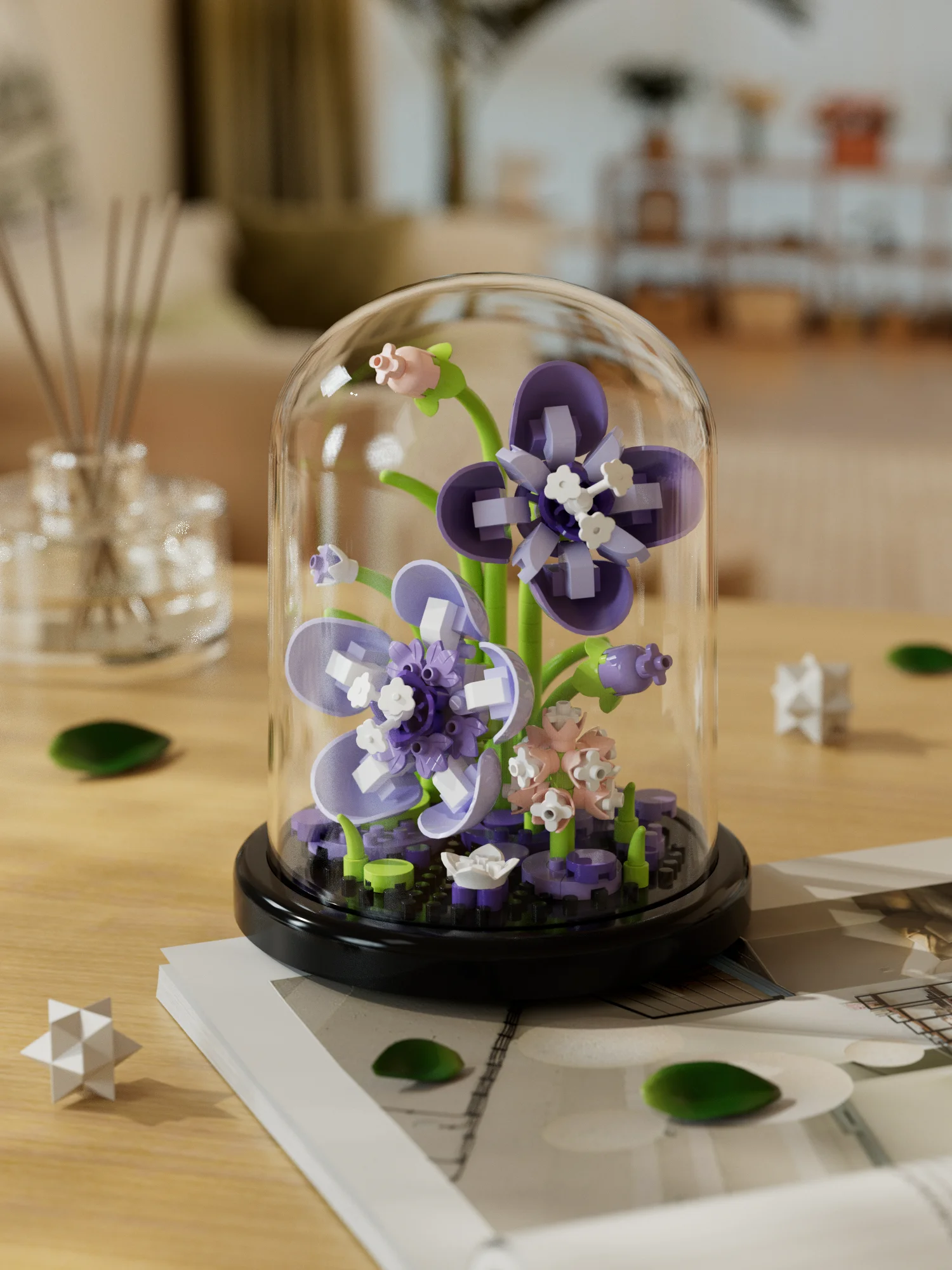 JEUX ASSEMBLAGE DÉCORATION Fleurs Mini Insect , Jeux