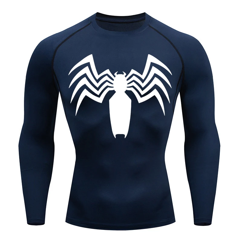 Mens Sport Compression T-shirt Gym Running Fitness Bodybuilding