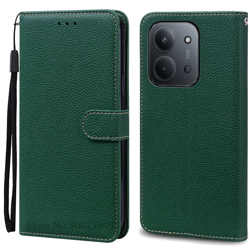 Elegant Flip Leather Wallet Phone Case - Dual Size Options