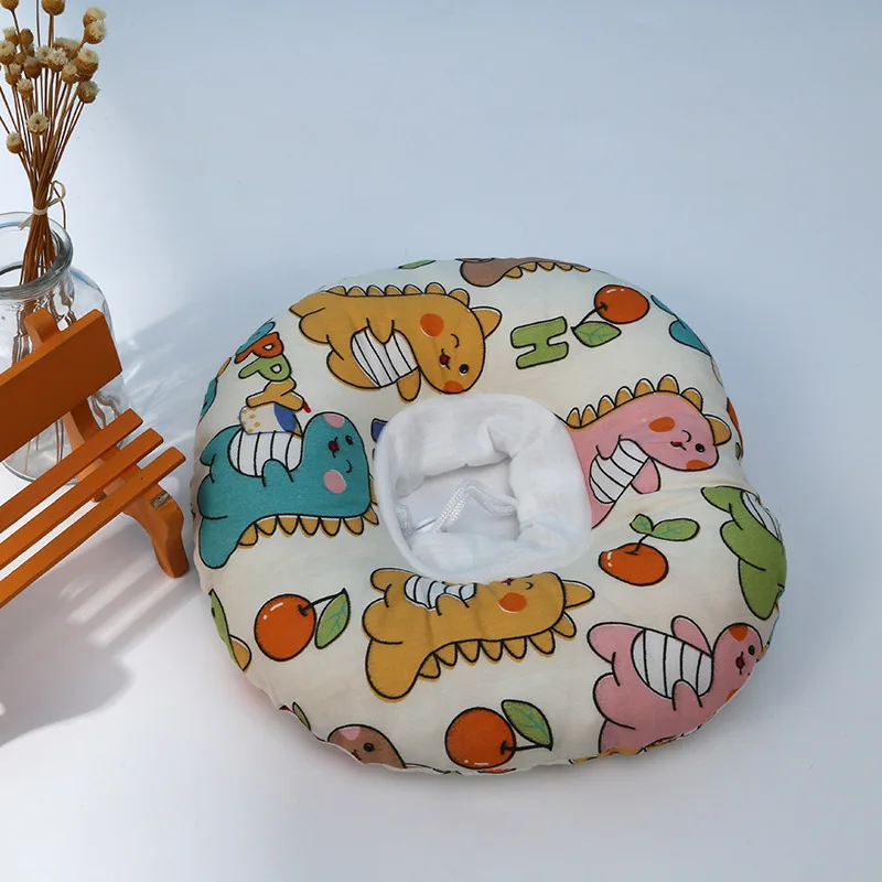 Printed Cotton Anti-bite Lick Cat Dog Elizabeth Collar Aerated Wound Protective Pet Kitten Shame Ring Neckband After Surgery