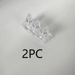Dual Pack Self - Defense Boot Spikes - Versatile Hiking & Survival Accessories (2pc Clear)
