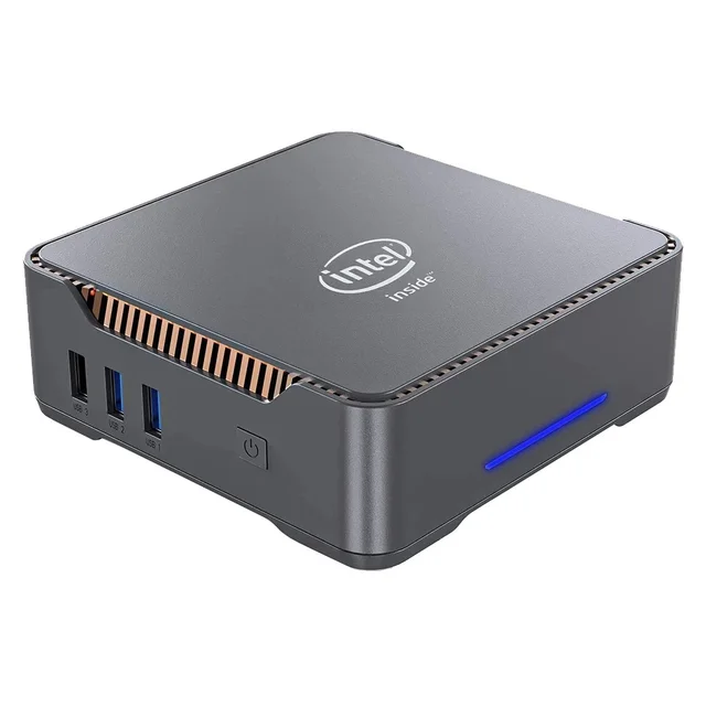 GK3V Intel Celeron J4125 Windows 11 Mini PC DDR4 8GB 128GB 256GB 512GB 1TB WIFI5 1000M LAN BT4.2 VGA 4K 60Hz Gaming Computer 2