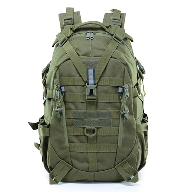 Mochila táctica militar de 35L para hombre, bolsa impermeable para