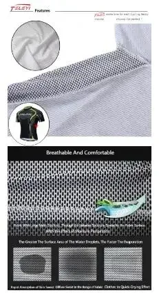 Cycling Jersey Set Men's Cycling Set Summer Outdoor Sport Bicycle Wear Clothing Breathable Bike Clothes MTB