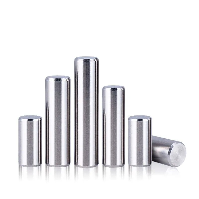Locating Dowel 304 Stainless Steel Rods M1-M8 Cylindrical Pin 8mm-100mm Locking Pins Fixed Shaft Solid Rod GB119