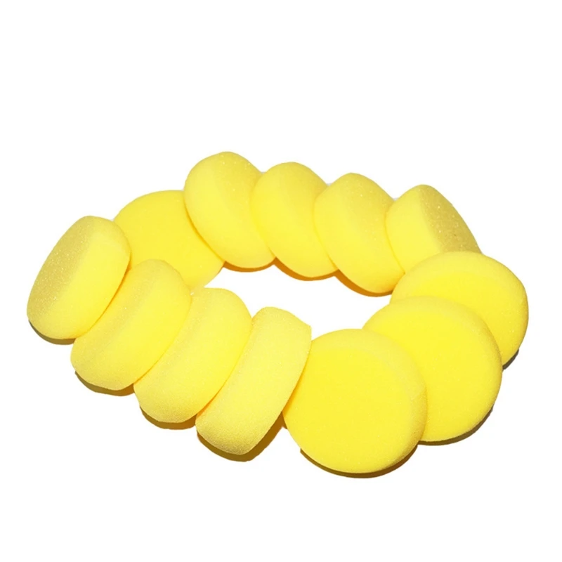 

Прямая поставка, 12 шт., набор круглых поролоновых губок, набор художественных губок, синтетическая акварельная губка