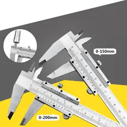 Aço inoxidável digital metal caliper vernier pinças eletrônico micrômetro régua profundidade ferramenta de medição instrumento calibre 0 150mm