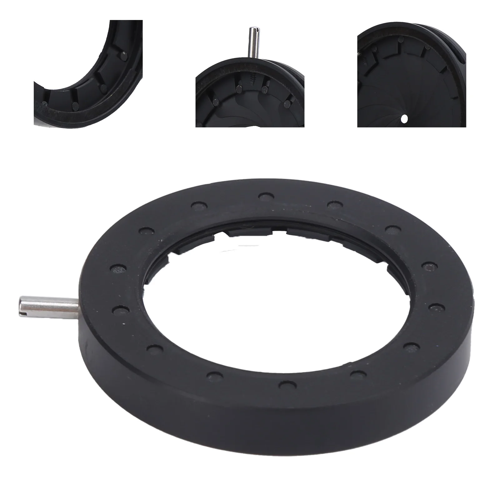 Optical Iris Aperture Diaphragm Adjustable Aperture Diaphragm 1.5-25mm Adjustable Lens Optical Diaphragm for Camera Camera Aperture
