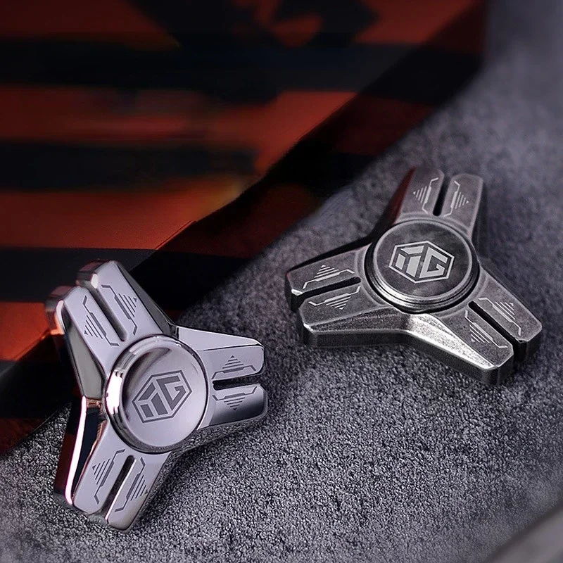 Fidget Spinner Stainless Steel Antistresse Metal Relieve Stress Relief Toy Hand Gyroscope for Children Autism ADHD