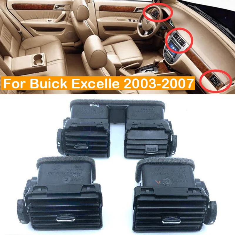 

Side Air Vent Dashboard Air Condition Outlet Vent Center/ Left/Right Ventilator Grille For Buick Excelle 2003-2007/2008-2015