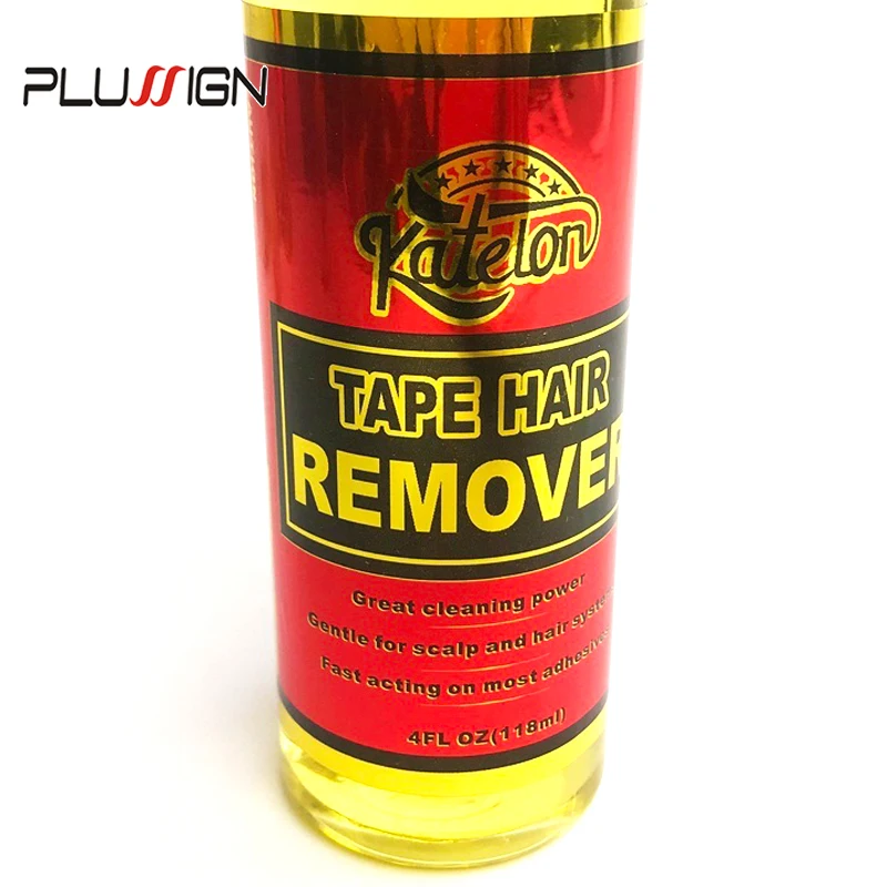 Large Bottle Remover Solvent For Lace Wig Glue Adhesive Tape 118Ml Wig Adhesive Remover For Salon Or Home Yellow Liquid