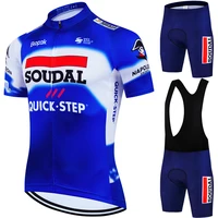 Jersey Cycling SOUDAL Quick Step Road Bike Uniform Team Clothing Men 2025 Jerseys Cycle Spring Summer Men's Shorts Equipment Man 1