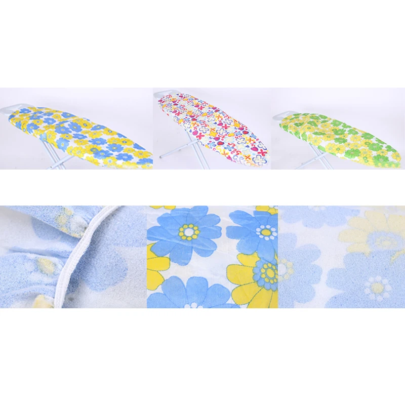 

Ultra Thick Heat Retaining Felt Ironing Iron Board Cover Scorch Resistant Easy Fitted 120×45cm Random Colors Household Supplies