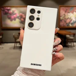 Soft Silicone Ultra - Thin Camera Protector Phone Case - Durable TPU Back Cover - Galaxy S25 Edge (White)