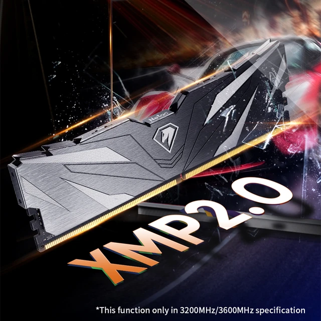Netac-Mémoire RAM DDR4 DIMM pour ordinateur de bureau, carte mère d'ordinateur de jeu bricolage, 3600MHz, 3200MHz, 16 Go, 32 Go, DDR5, 4800MHz, XMP2.0 3