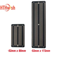 5.2x8.9cm 17.2x5.2cm PCB Prototype Board 89x52mm 172mmX52mm  Standard Permanent Solder Breadboard DIY Electronics for Arduino