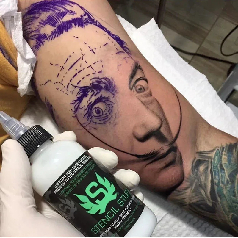 Tattoo Stuff Skin Tattoo Ink Transfer Cream Stencil Magic Gel Beauty Tool Permanent Lasting Transfer Cream Gel Supplies