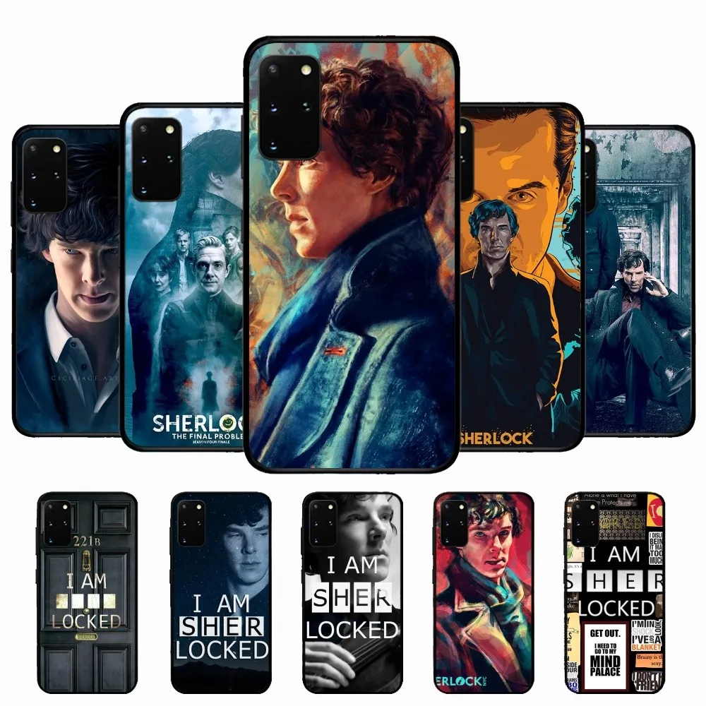 Custodia Per Telefono S-Sher-Lock-Holmes Per Samsung S 9 10 20 21 22 23 30 23Plus Lite Ultra Fe S10Lite Fundas