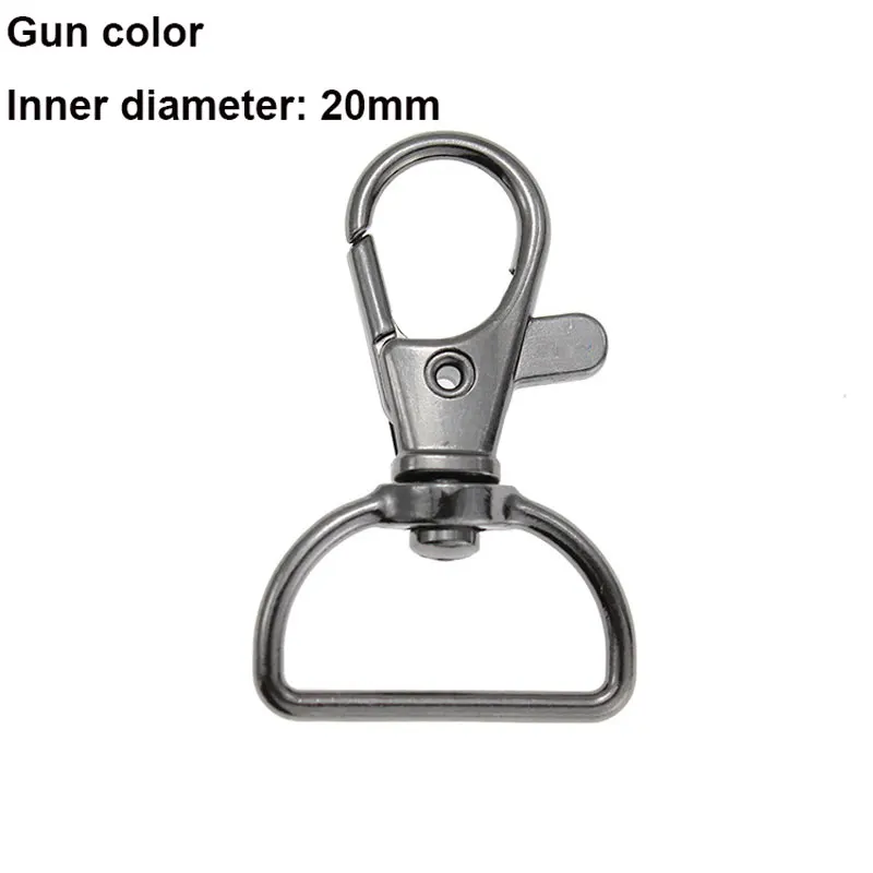 20 Ganci Portachiavi Con Moschettone Girevole - Ideali Per DIY, Borse E Accessori - Foto 6