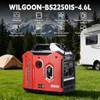 Générateur portable silencieux à moteur essence onduleur 2000W BS2250IS pour camping et camping-cars 3