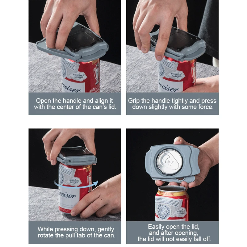 PRESS Manual Can Opener