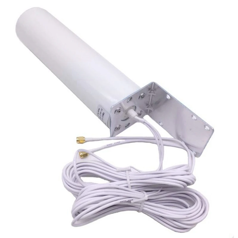 Antenna 4G LTE Antenna esterna SMA Antenna esterna 3G 4G 10-12Dbi con doppio connettore SMA per Modem Router 3G 4G