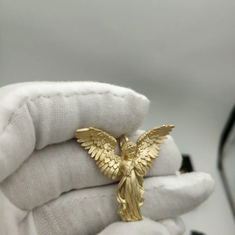 Angel Wings Guardian Little  Copper Pendant Trendy Love God Cupid   Crafts