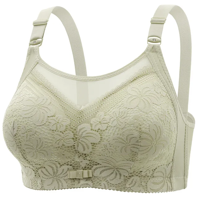 New In Women's Underwear Large Size Sexy Lace Push Up Adjustable Top Bra Without Steel Ring Soft Breathable Sexy Ladies Brassier - Image 5