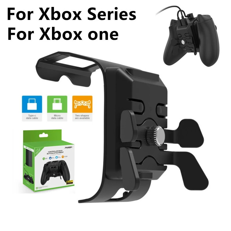 Extension Keys Controller Back Button Attachment with 3.5MM Headphone