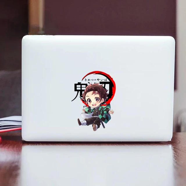 Demon Slayer Tanjiro Kamado Anime Sticker 3D Motion for car/laptop Cute  PEEKER