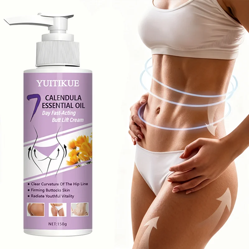 YUITIKUE Daytime Rapid Butt Lifting Cream, Glossy and Moisturizing, Improves Buttocks Elasticity