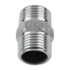 Shower Hose Extend Shower Connector For Extra Long-Hose Stainless Steel Shower Extender Universal 1/2" Male To Male Adaptor 6