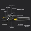 12.8KW 98 Cylinder German Chain Saw Gasoline Logging Saw High-power Chainsaw Arboriculture Cutting Machine Household Fuel-saving 6