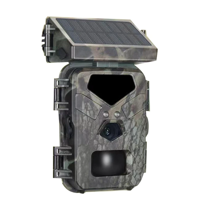 

1 Piece Mini700 24MP Hunting Camera IR Tracking Camera Outdoors Waterproof IP65 Wild Animal Research With Solar Panels