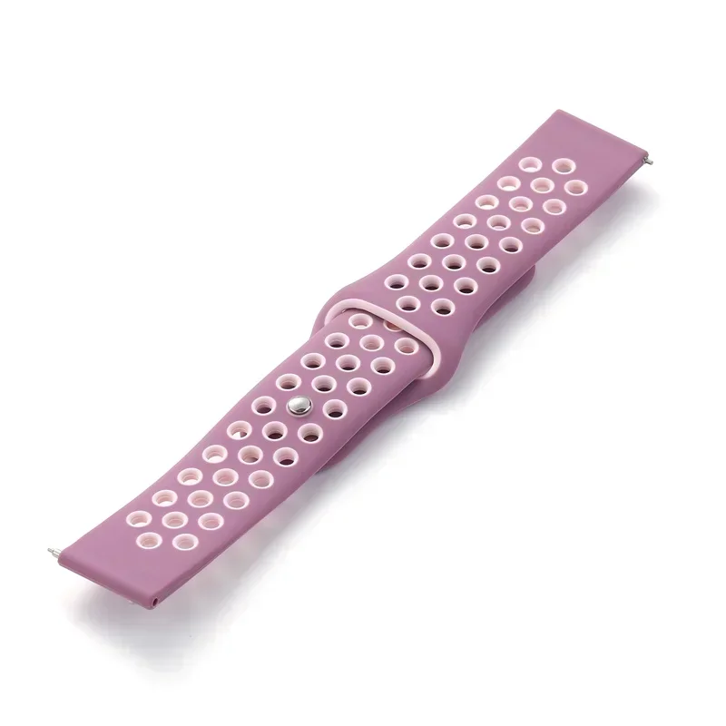 Silicone Sport Wristband - 20mm/22mm Strap in Multiple Colors