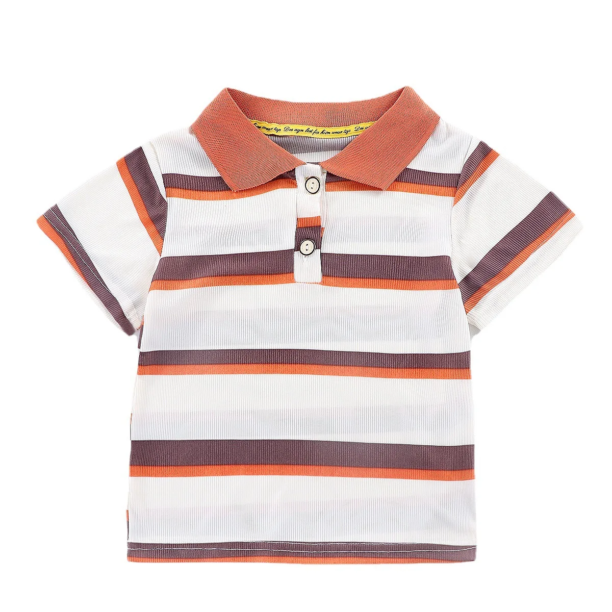 

Children's Cotton Short Sleeve T shirt Summer Teen Children's Striped Boys Girls O-neck collar tops children's Sport clothing