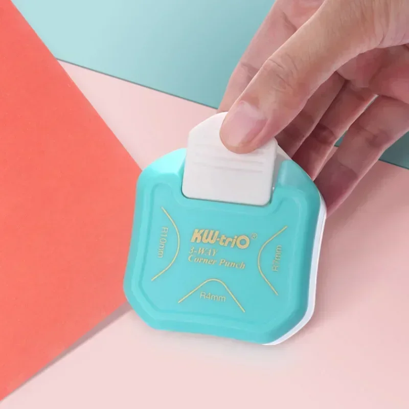 Corner Rounder Mini Corner Trimmer Punch R4/R7/R10mm Round DIY Paper Card Photo Planner Cutting Supplies