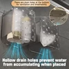 Wall Mounted Storage Box Bathroom Cosmetic Organiser Multifunctional Shelf Washstand Toiletries Organiser Bins Toothbrush Holder 3